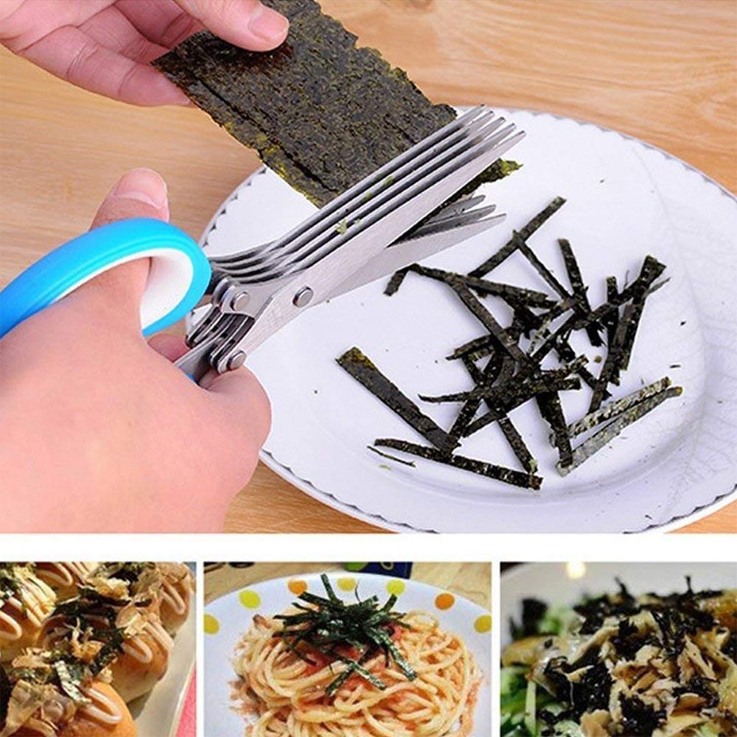 5-Blade Multipurpose Herb Scissors 5-Blade Multipurpose Herb Scissors